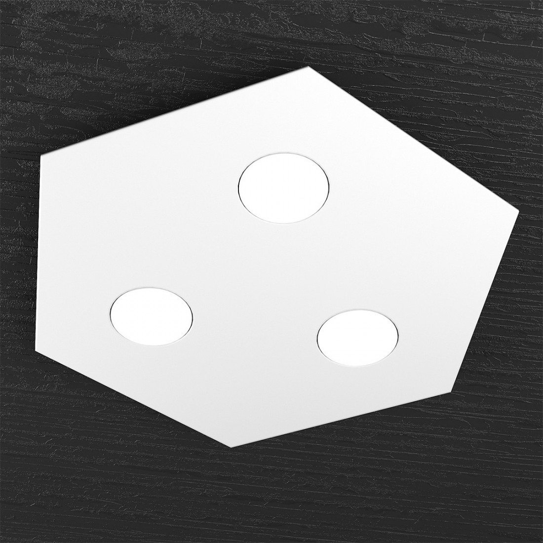 Plafonnier TP-HEXAGON 1142 PP GX53 LED applique murale hexagonale en métal plafond intérieur moderne