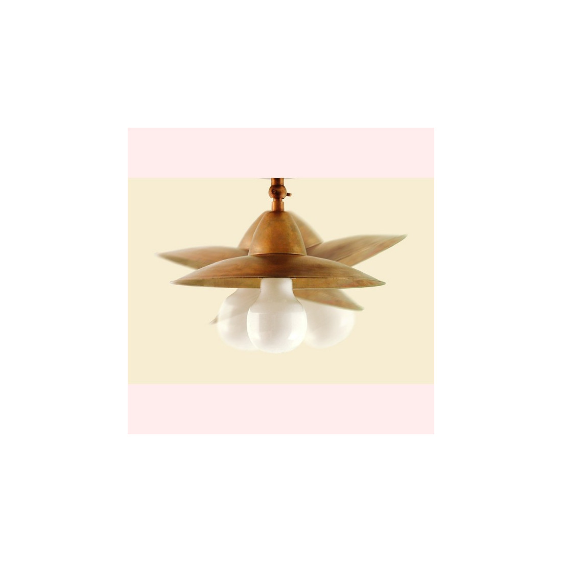 Plafoniera BA-ELIPLA 20 lampada soffitto parete classica rustica interno E27