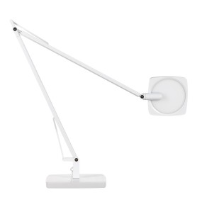Abat-jour PN-YAB 8W LED 450LM 3000°K alluminio bianco soft touch lampada tavolo scrivania moderna interno