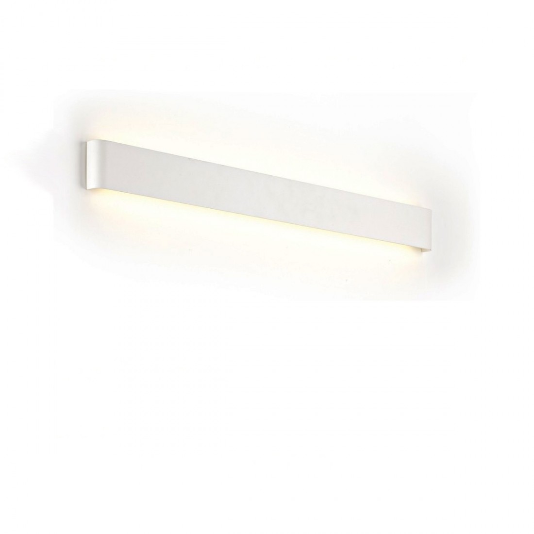 Applique PN-MATCH 20W 1625LM 3000°K alluminio bianco opaco lampada parete rettangolare biemissione