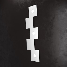 Plafoniera TP-ECCENTRIC 1156 3L2D GX53 LED metallo quadrato lampada parete soffitto decorativa moderna interno