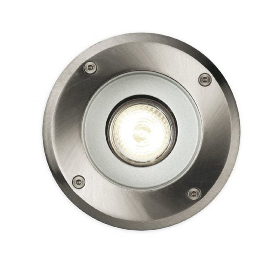 Spot encastré PN-KING EST001 GU10 LED rond aluminium encastré carrossable externe IP67