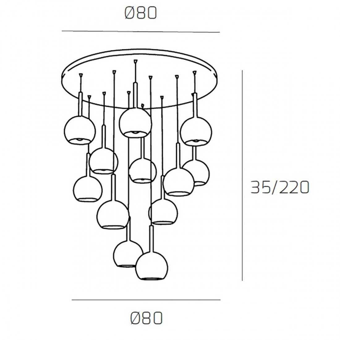 Lampadario TP-FUTURE S12 TP E27 LED vetro pirex soffiato colorato ampolla calate piastra moderno classico multiluce