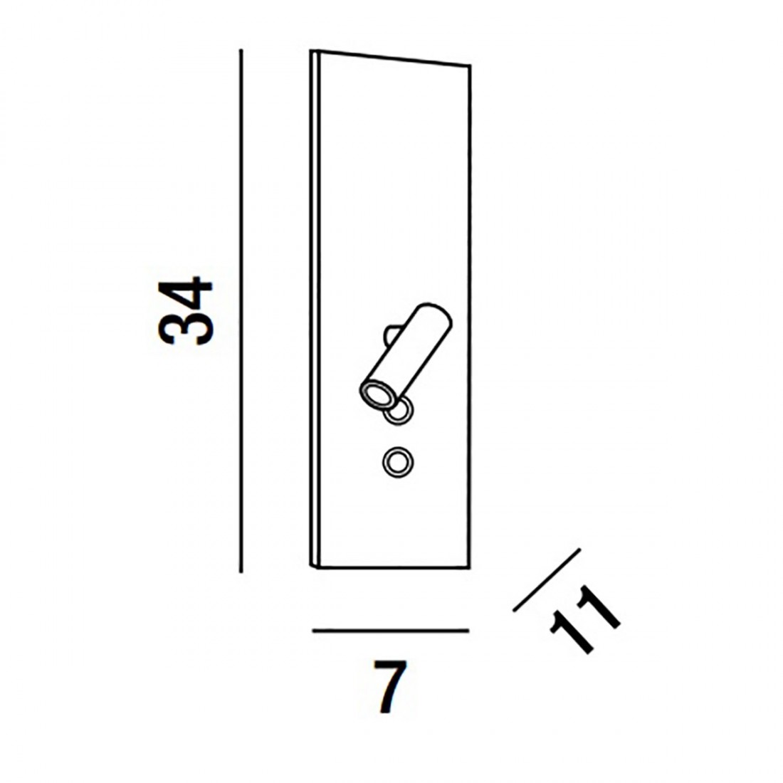 Applique PLATE 6638 B Perenz