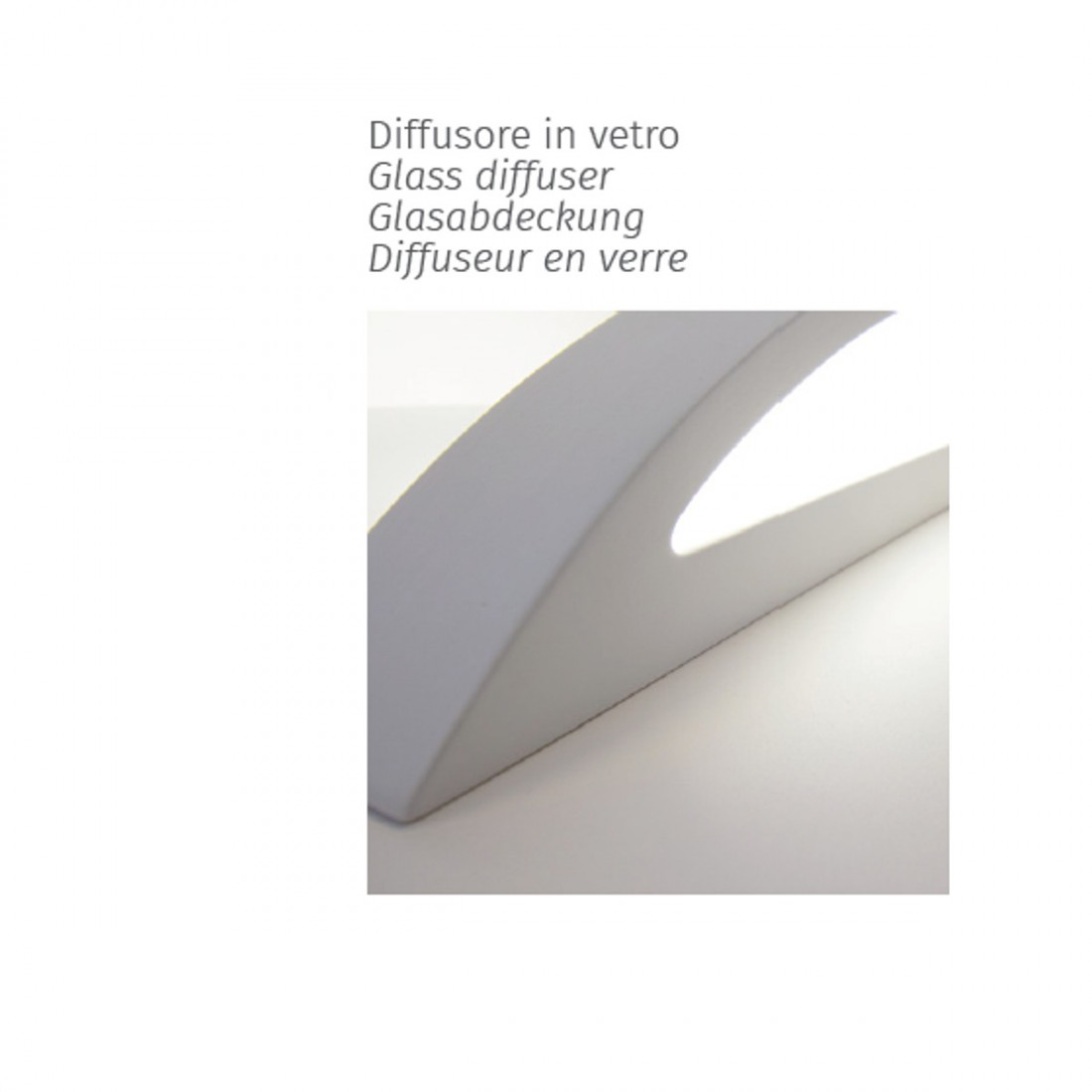 Belfiore 9010 ERIDA THIN 8144.3071 Aplique LED de yeso