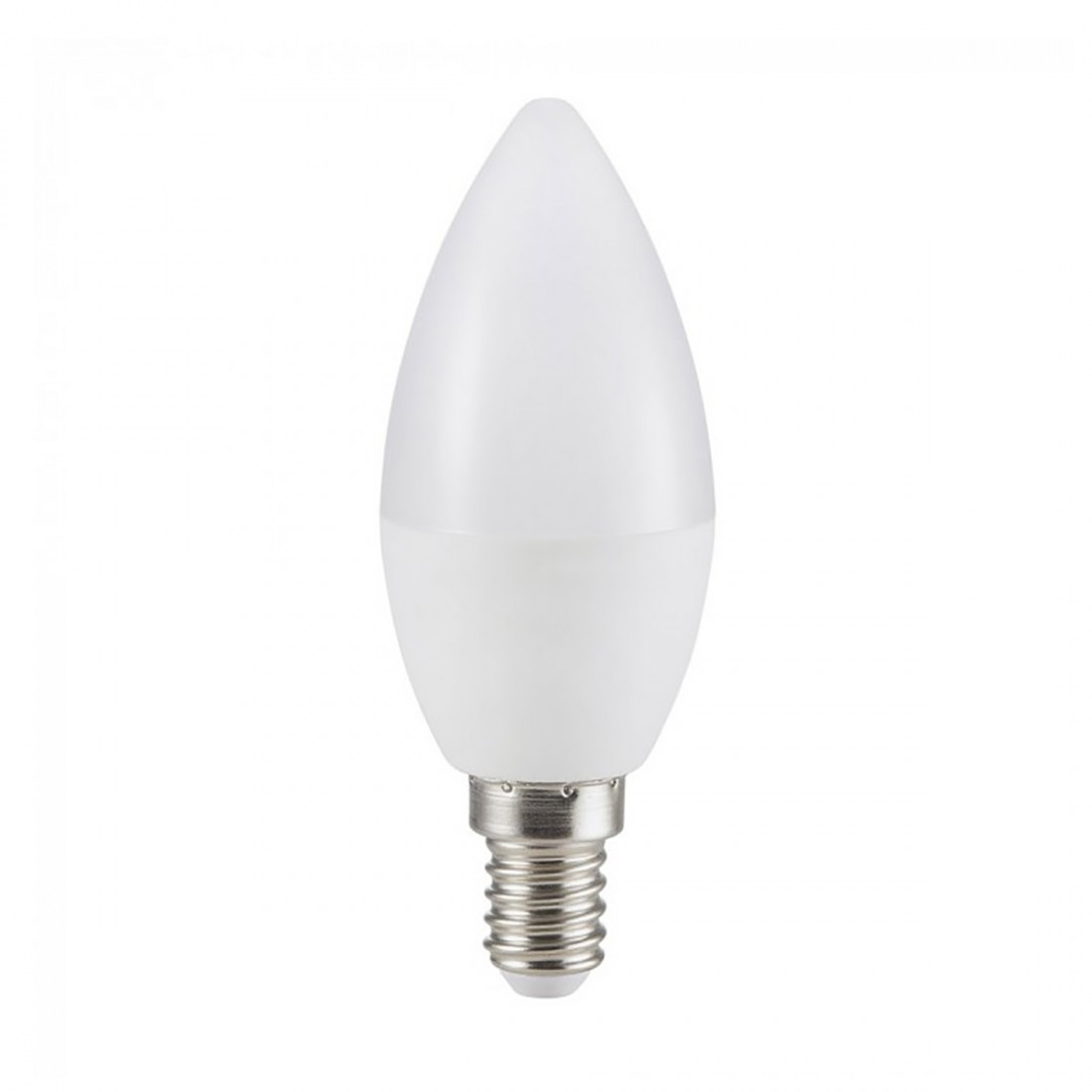 Bombilla led oliva 7W pequeña universal E14...