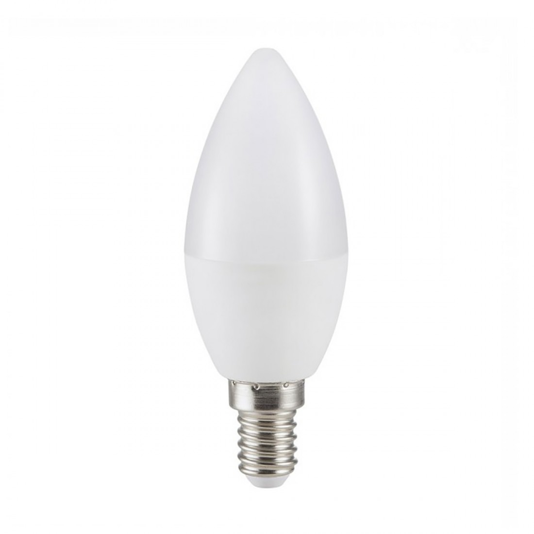 Bombilla led oliva 7W pequeña universal E14...