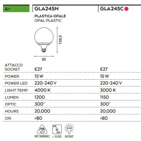 Gea Led Glühbirne GLA245C...