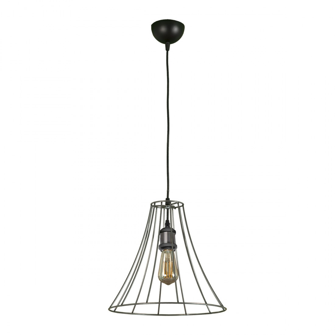 Padana Lampadari classique Po BASKET 1114 S1 E27 Lustres LED