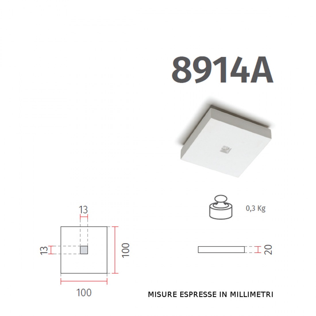 Plafoniera BF-8914A 3039 Belfiore