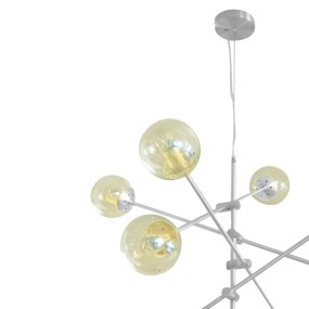 Moderner Kronleuchter Padana Lampadari GIOKO 1103 6 BI E27 LED