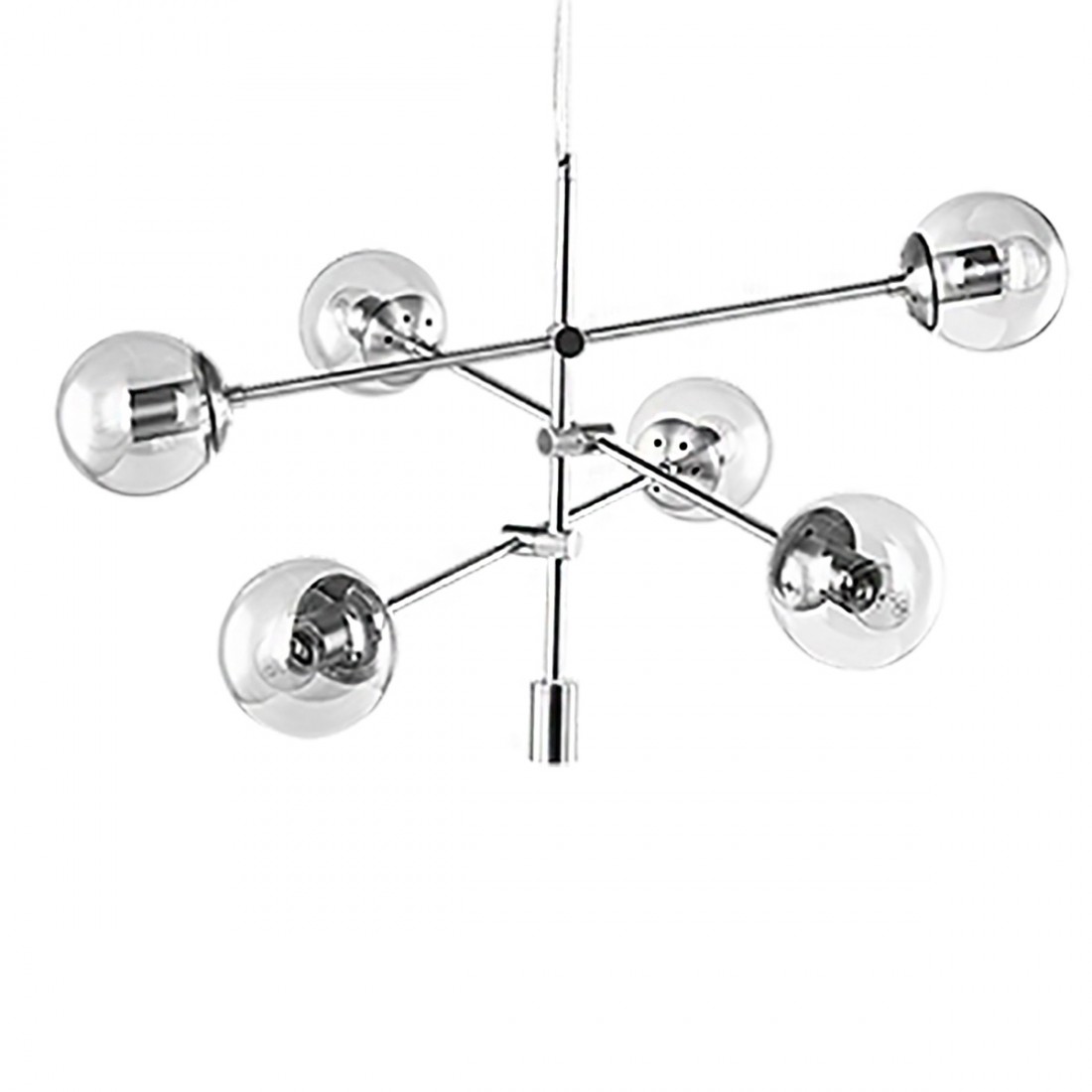 Moderner Padana Lampadari GIOKO 1103 6 CR E27 LED Kronleuchter