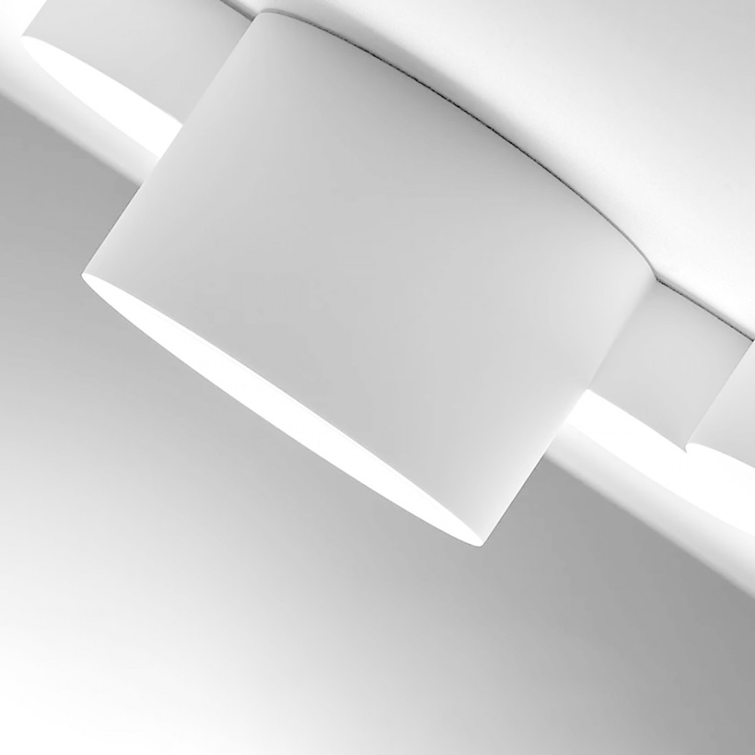 Plafonnier LED en plâtre Sforzin CHIO T274 GX53