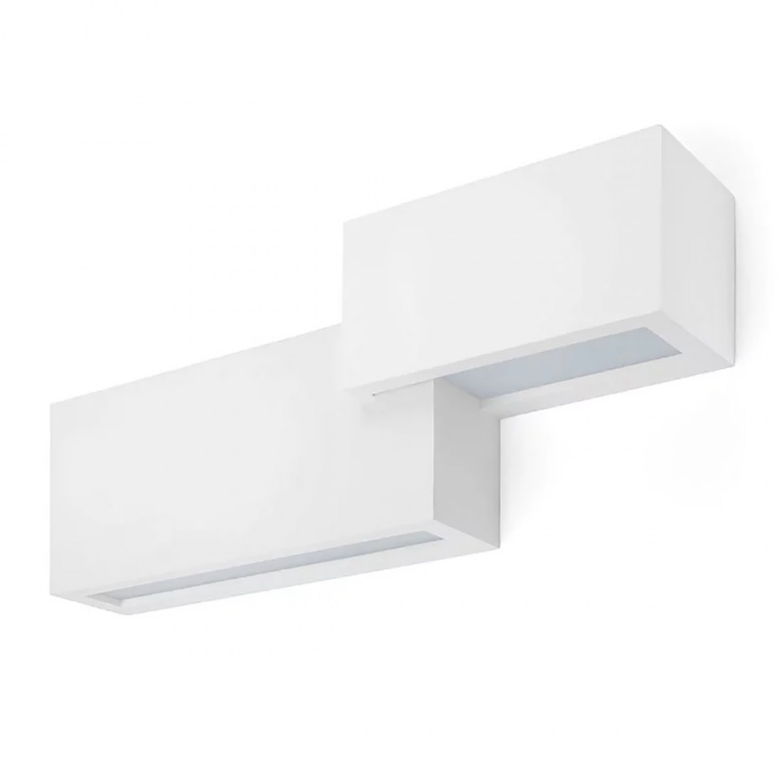 Applique murale LED en plâtre Sforzin PARO T269 G9