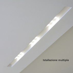 Incasso da parete o soffitto in gesso 4191C Belfiore 9010 led