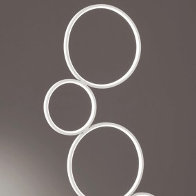 Moderne Ring-Stehleuchte Rondo Trio Lighting 422610532