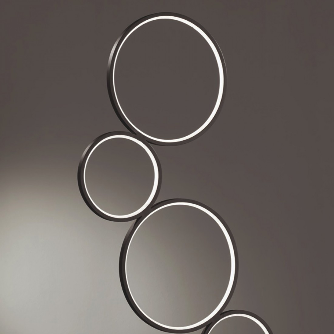 Moderne Ring-Stehleuchte Rondo Trio Lighting 422610532