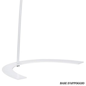 Piantana braccio ad arco Trio Lighting led dimmerabile