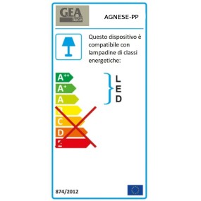 Plafoniera GE-AGNESE PP Geo Luce