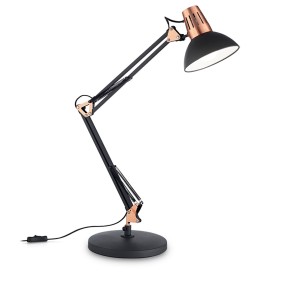 Lámpara de escritorio Wally Ideal Lux con brazo orientable