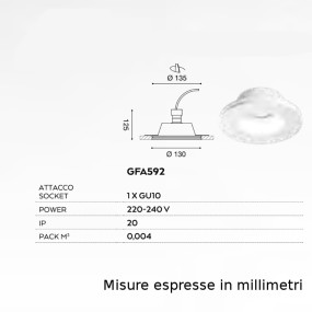 Faretto incasso GE-GFA592 Gea Led