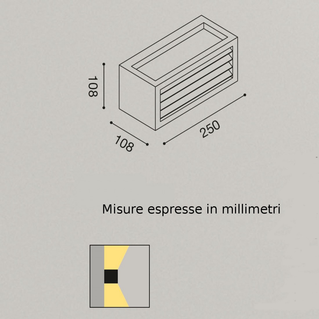 Applique GES310 GES313 Gea Led