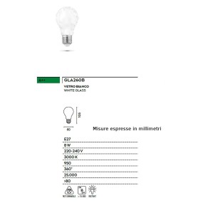 Lampadina GE-GLA260B Gea Led