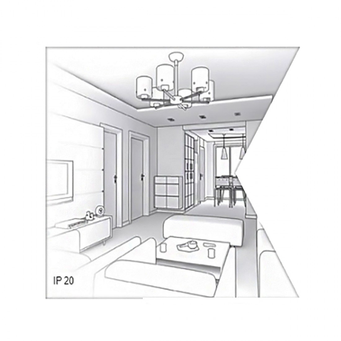 GE-GFA880 Gea Led spot encastré