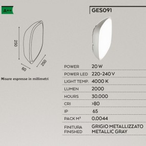 GE-GES091 Gea Led plafonnier