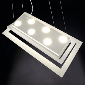 Sky Kronleuchter Illuminando LED-Panel und austauschbare LED-Lampen