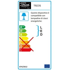 Sospensione FRUIT T923 S Perenz illumina