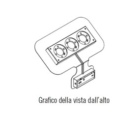 Applique moderno Illuminando SAMU SAMU3SL GX53 LED