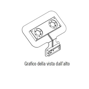 Aplique moderno Illuminando SAMU SAMU2SL GX53 LED