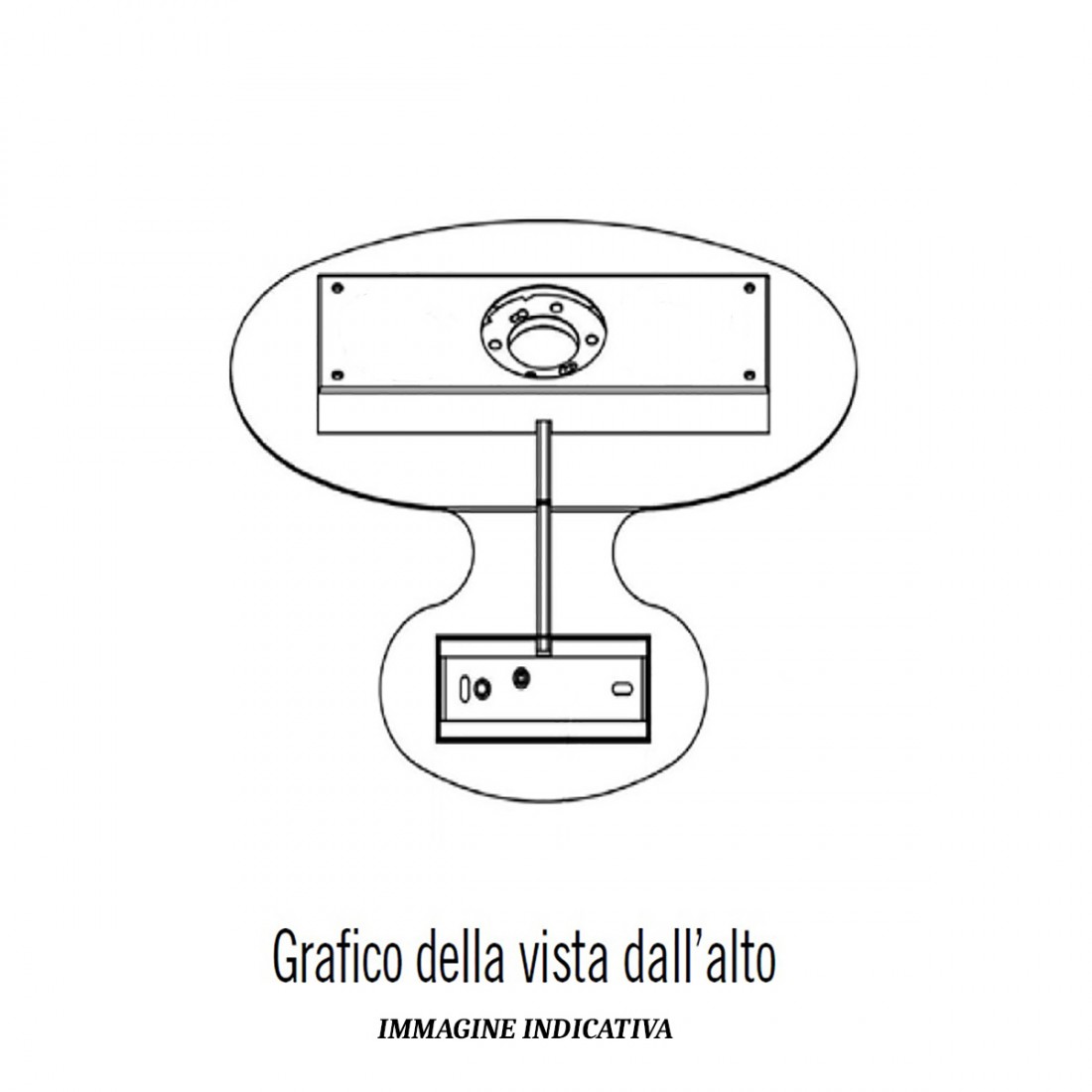 Aplique moderno Illuminando LARA LARA1SL GX53 LED