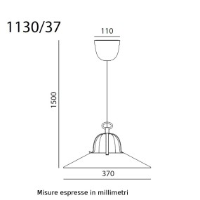 Suspension ASIAGO 1130/37 TOSCOT