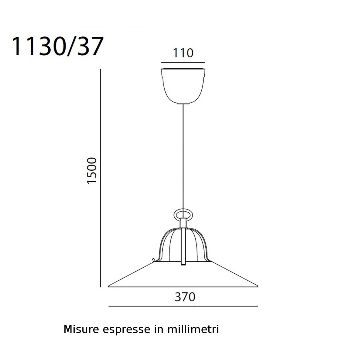 Sospensione ASIAGO 1130/37 TOSCOT