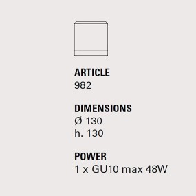 Plafonnier rustique LED Toscot CARSO 982 GU10