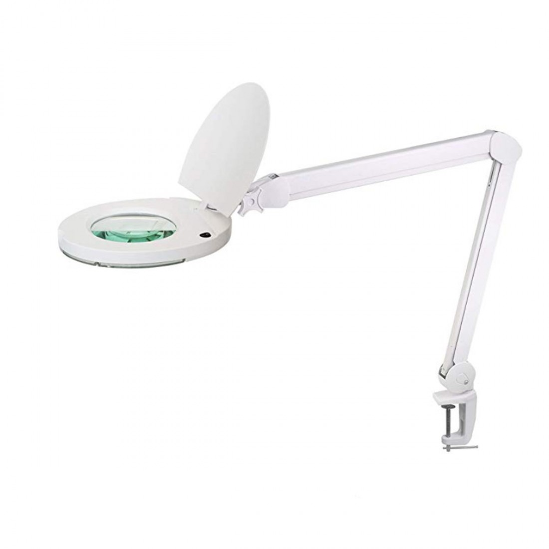 Perenz Joint lampada da tavolo scrivania LED regolabile bianca dimmerabile
