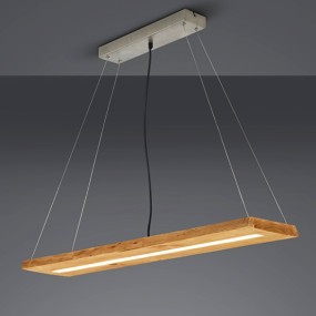 Lámpara de techo Brad LED 27w 3000k madera natural - Trio