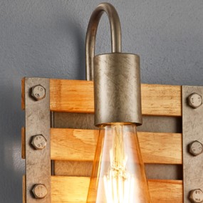 Trio Lighting Khan 205570167 boîte en bois vintage