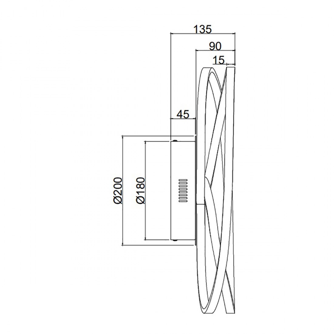 GALE Trio Lighting 673916007 ultramoderne