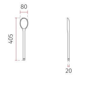 Belfiore 9010 CUCHARA 2516C 3002 aplique LED