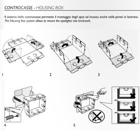 Controcassa BF-023.488 accessorio parete muro