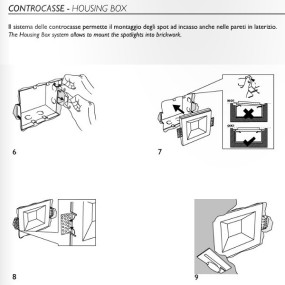 Controcassa BF-023.488 accessorio parete muro