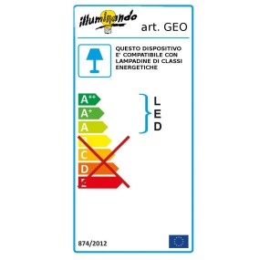 Sospensione GEO SP C1 Illuminando