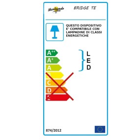 Piantana BRIDGE TE Illuminando