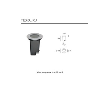 Faretto TEXO RJ Linea Light Group