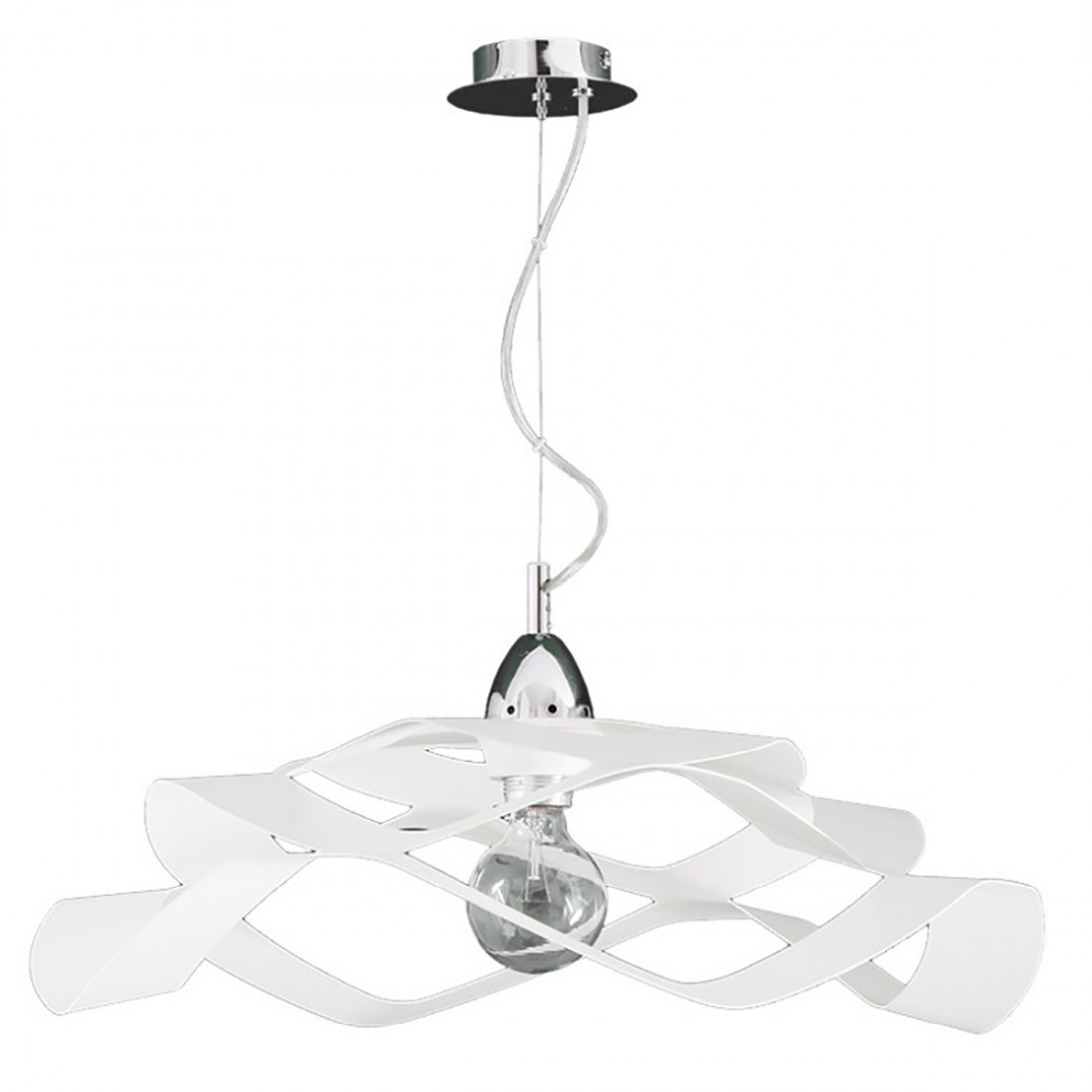 Araña moderna Padana Lampadari FLY 1067 SG BI E27 LED