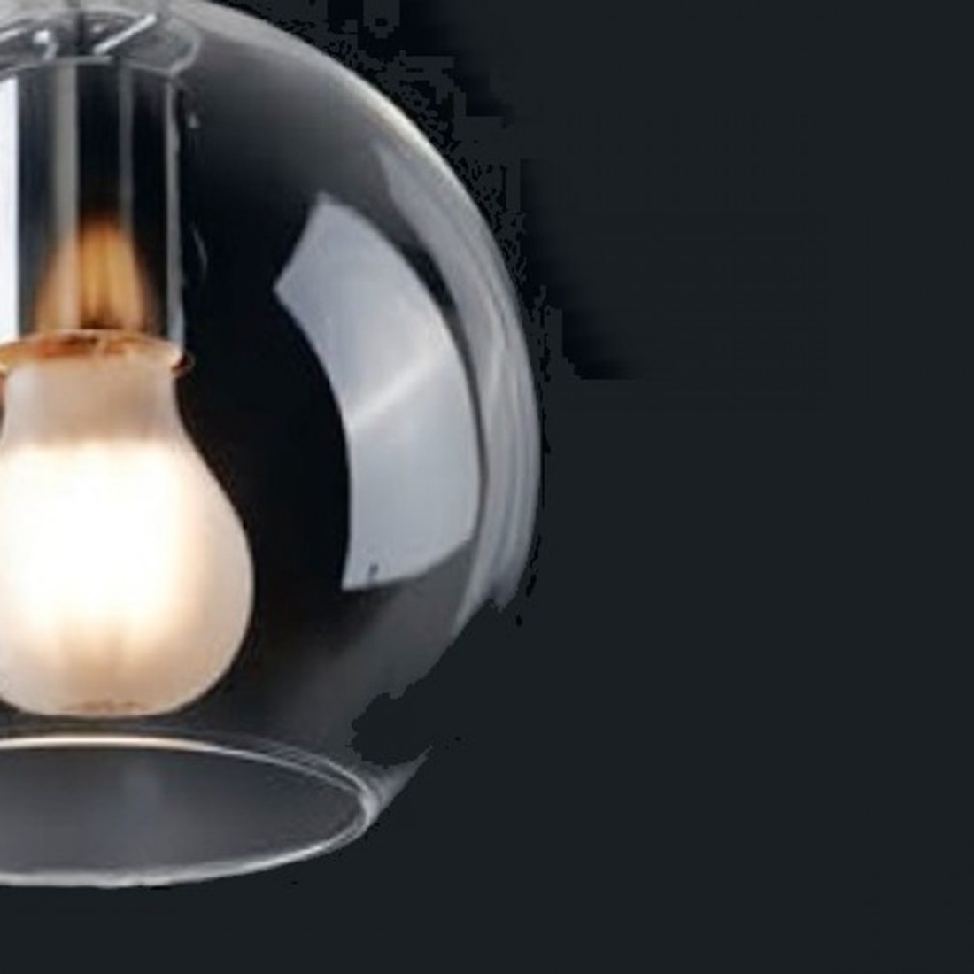 Lámpara de araña LED 3 luces PAGODA cristal transparente Illuminando