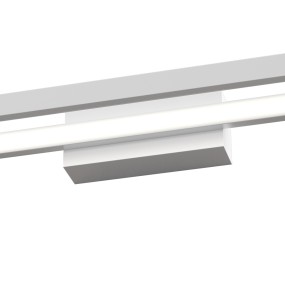 Applique modulo led integrato Top Light FOUR SQUARES 1162 AP bianco nero